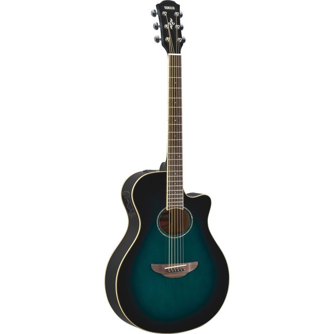 Hovedbilde Yamaha APX600 elektroakustisk gitar Oriental Blue Burst