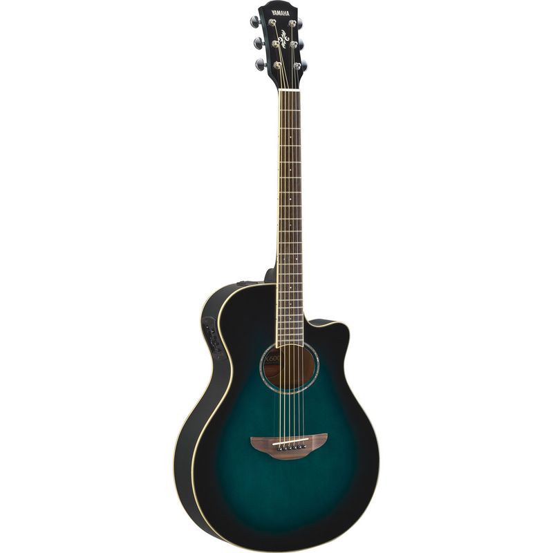 Yamaha APX600 elektroakustisk gitar Oriental Blue Burst
