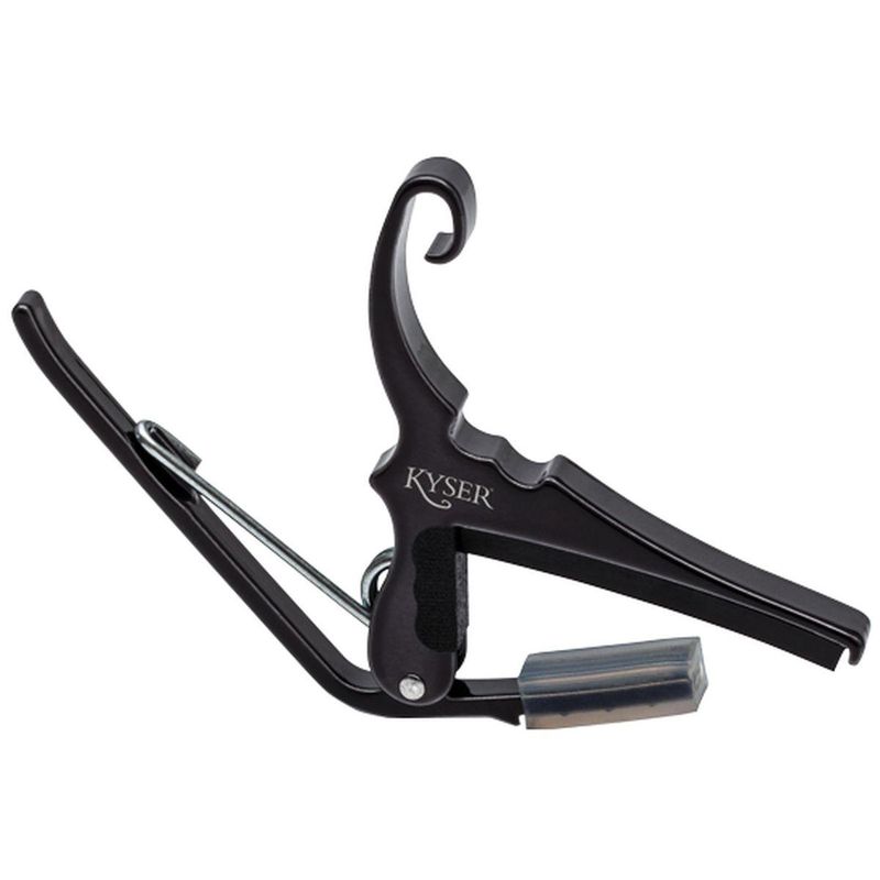 Kyser KG6BCA Quick-Change Capo for stålstrengsgitar Svart krom