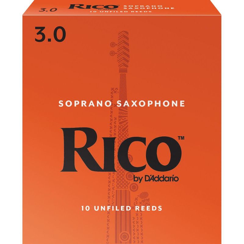 Rico RIA1030 fliser for sopran-saksofon 3, 10 stk