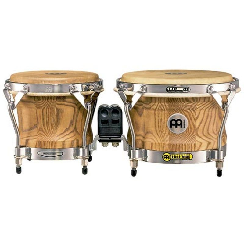 Meinl WB500ZFA-M Woodcraft Bongotrommer, Zebra Finished Ash