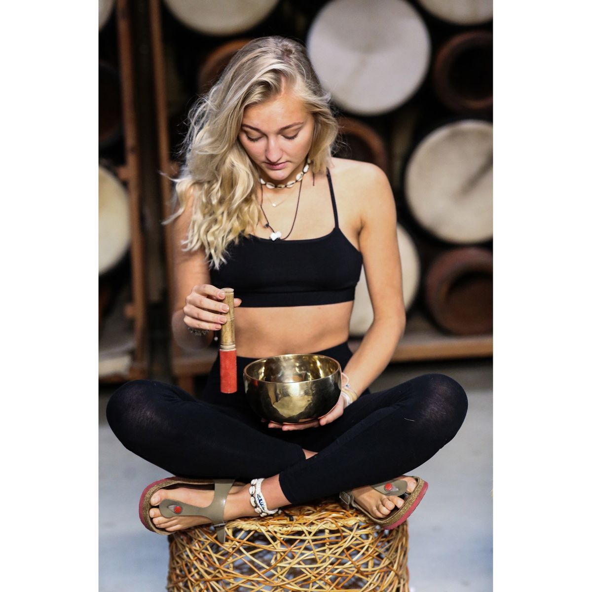 Syngebolle Terre 1000g med kølle og filt-ring