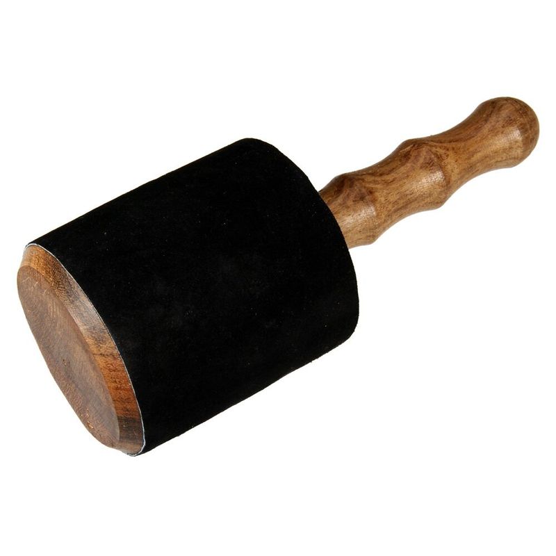 Kølle til syngeboller 24x9 cm Lær Svart, SCH-KS-7S