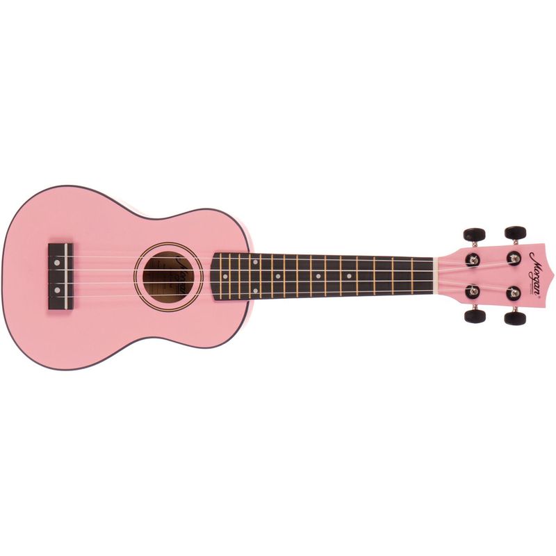Morgan Sopran Ukulele UK S 100 PK, rosa, m/bag