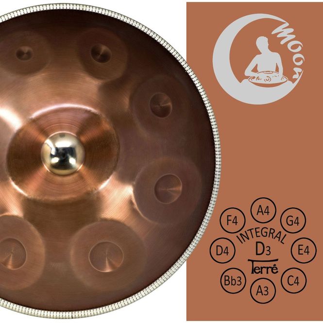 Hovedbilde Moon II Handpan D-Integral / Kurd