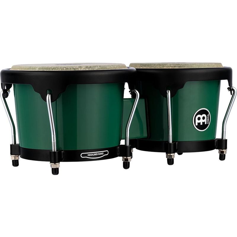 Meinl HB50FG Headliner Journey Bongotrommer, Forest Green