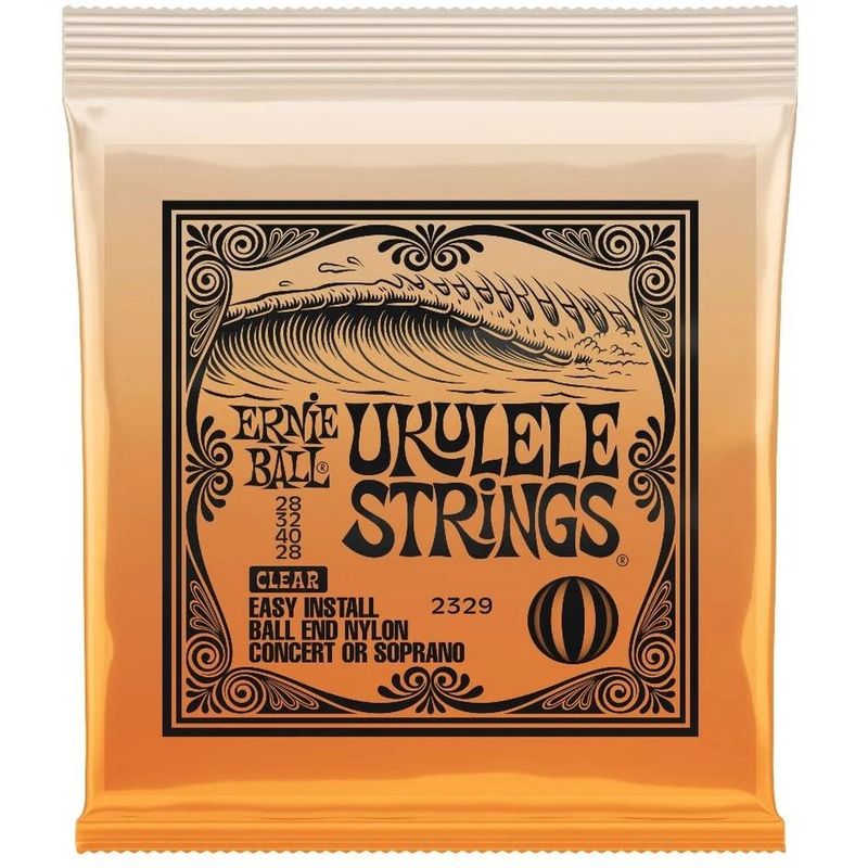 Ernie Ball 2329 Ukulelestrenger, sopran/concert