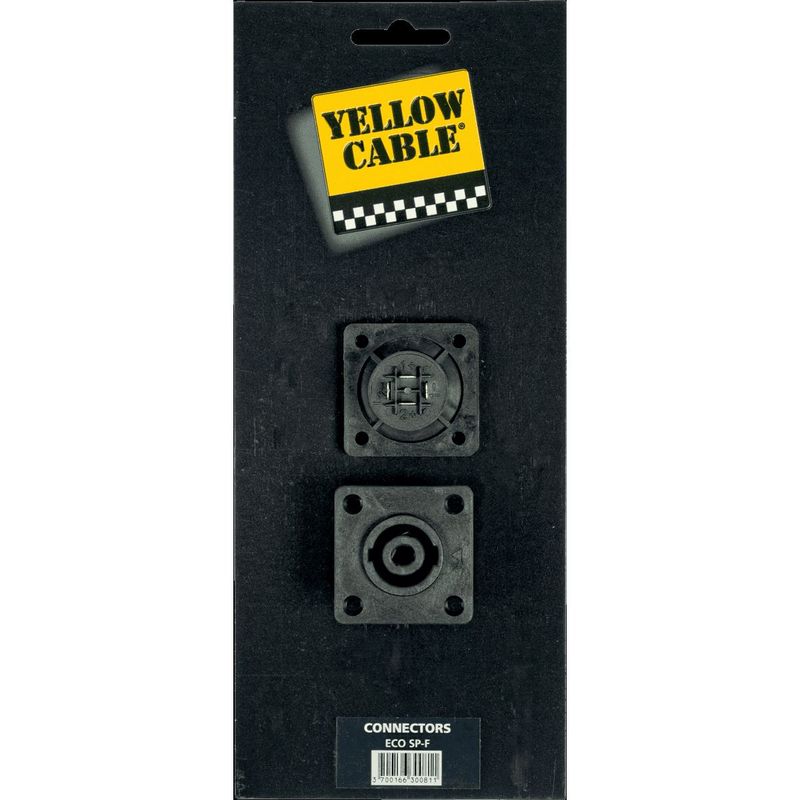 Yellow Cable SP-F Speakon socket, 2 stk