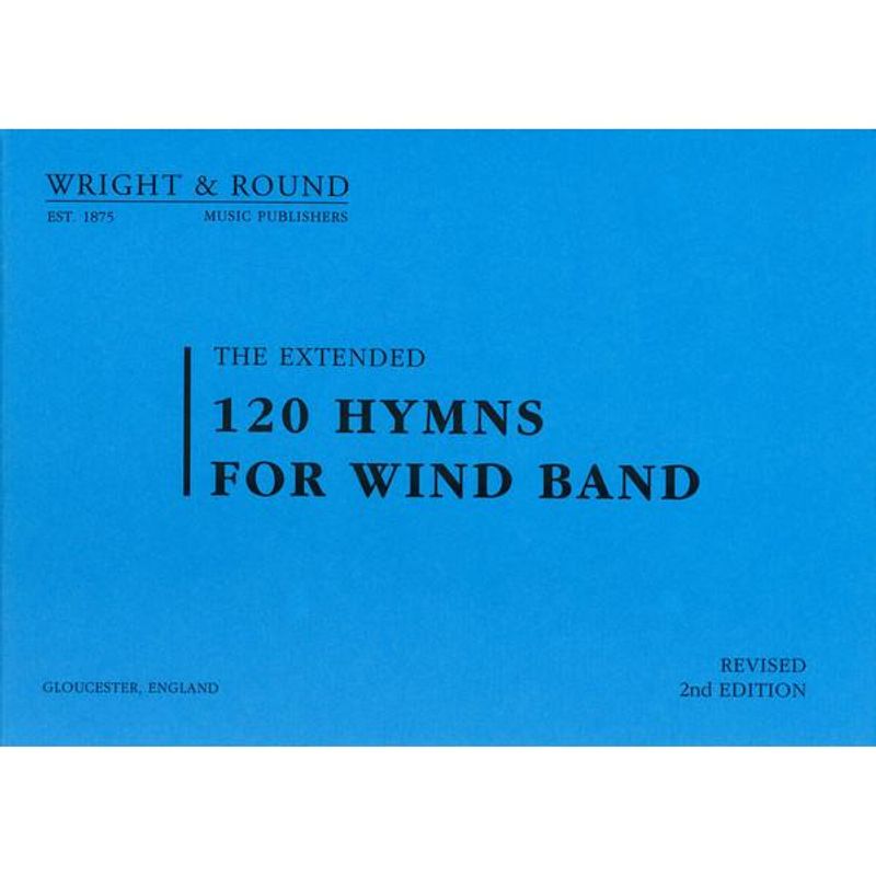 120 hymns for Wind band 2nd trombone C A5 Standardformat