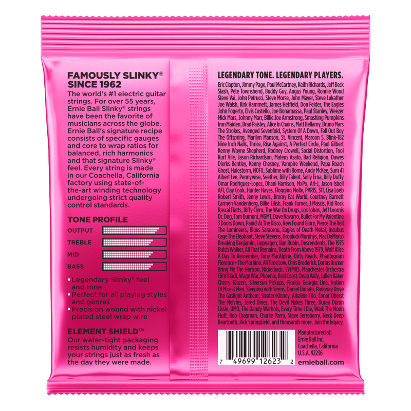 Ernie Ball 2623 Super Slinky 7-strengs 09-52 Elgitarstrenger