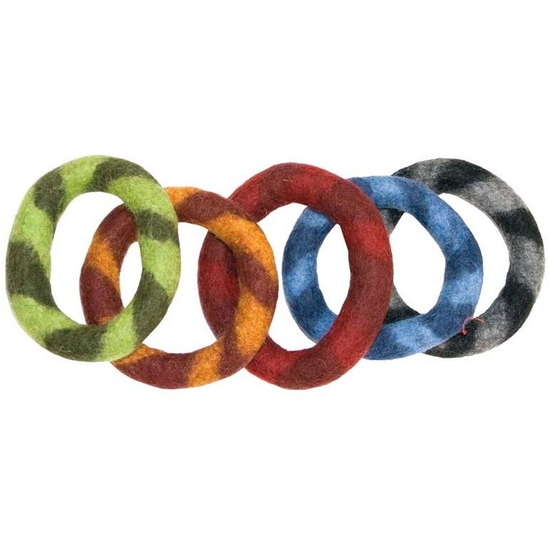 Syngebolle Terre 400g med kølle og filt-ring