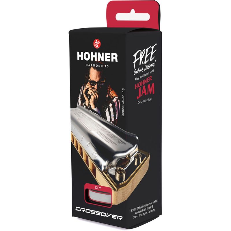 Hohner Marine Band Crossover Munnspill, A-dur