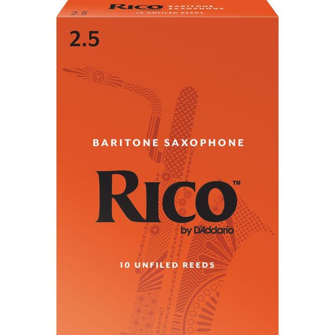 Hovedbilde Rico RLA1025 fliser for baryton-saksofon 2.5, 10 stk