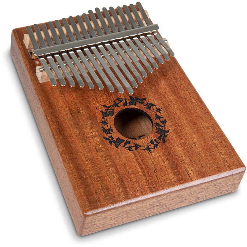 Pure Gewa Kalimba 17 toner Blader Mahogny