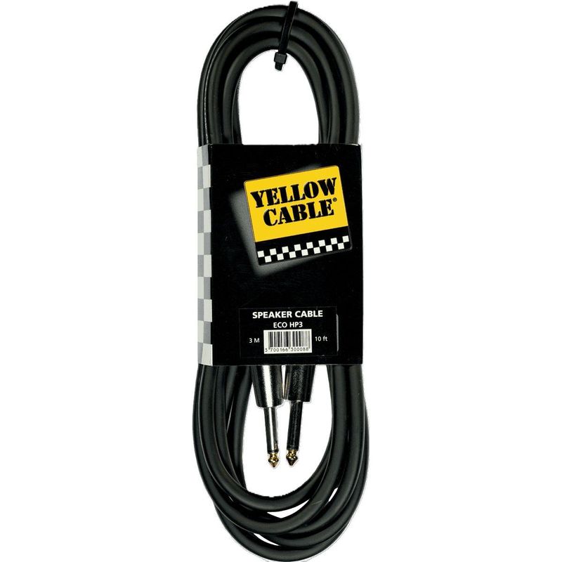 Yellow Cable HP3 Høyttalerkabel Jack-Jack 3m