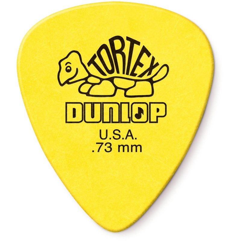 Dunlop Tortex Standard 418P.73 Plekter 12-pakning 0.73