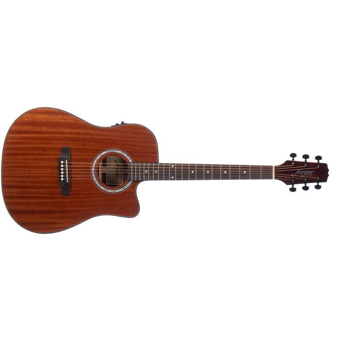 Hovedbilde Morgan W 118 TL M CE Westerngitar thinline mahogni, natur