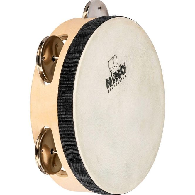 Hovedbilde Meinl NINO942 Tamburin av tre med skinn 6
