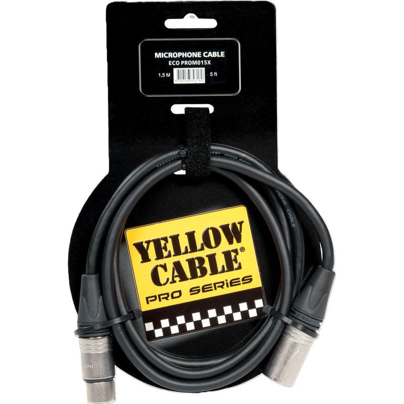 Yellow Cable PROM015X Mikrofonkabel XLR Neutrik 1,5m