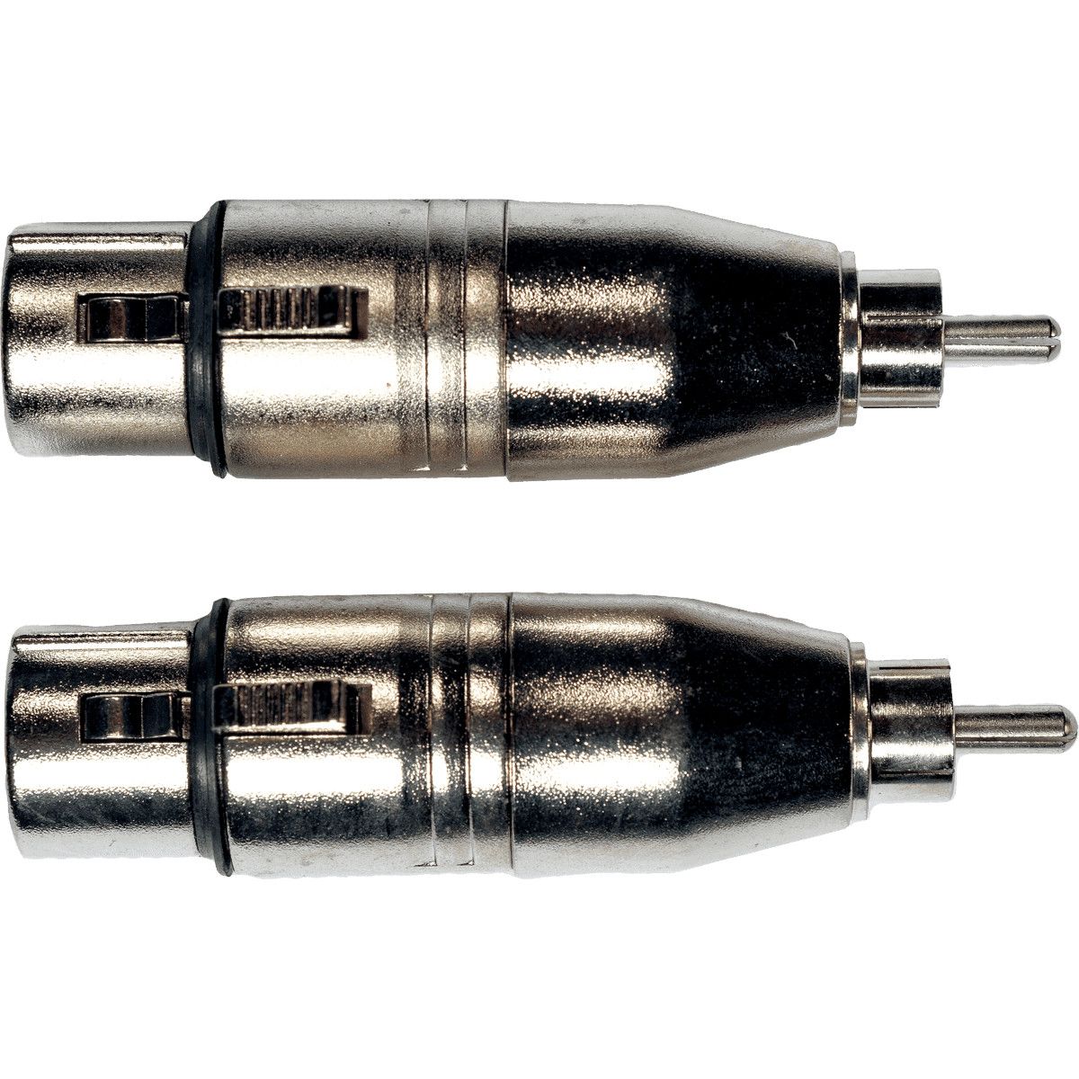Yellow Cable AD18 - RCA hann til hunn XLR adapter, 2 stk