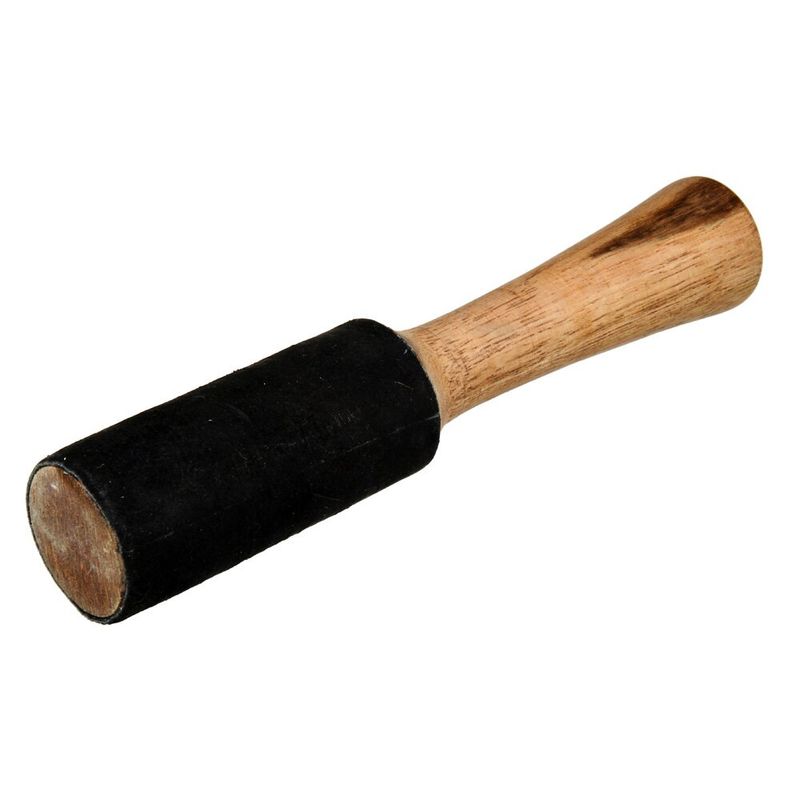 Kølle til syngeboller 20x4 cm Lær Svart, SCH-KS-3S