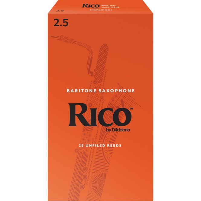 Hovedbilde Rico RLA2525 fliser for baryton-saksofon 2.5, 25 stk