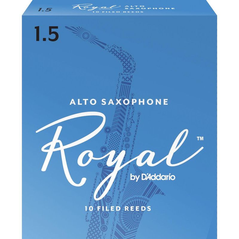 Royal RJB1015 fliser for alt-saksofon 1.5, 10 stk
