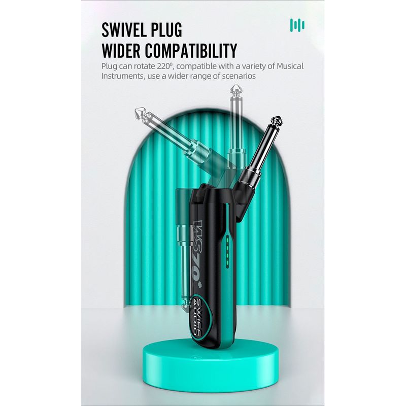 Swiff Audio WS-70+ UHF Wireless Guitar System