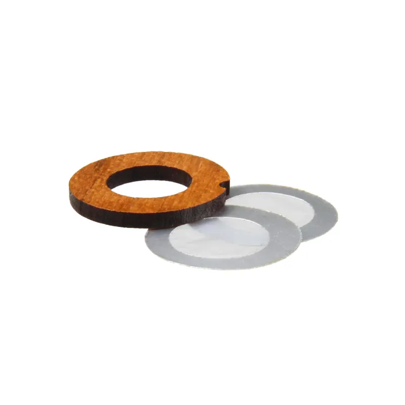 Membran-sett for Kazoo av tre: 2 membraner + 1 trering