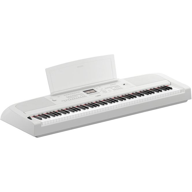 Hovedbilde Yamaha DGX-670WH digitalpiano hvit