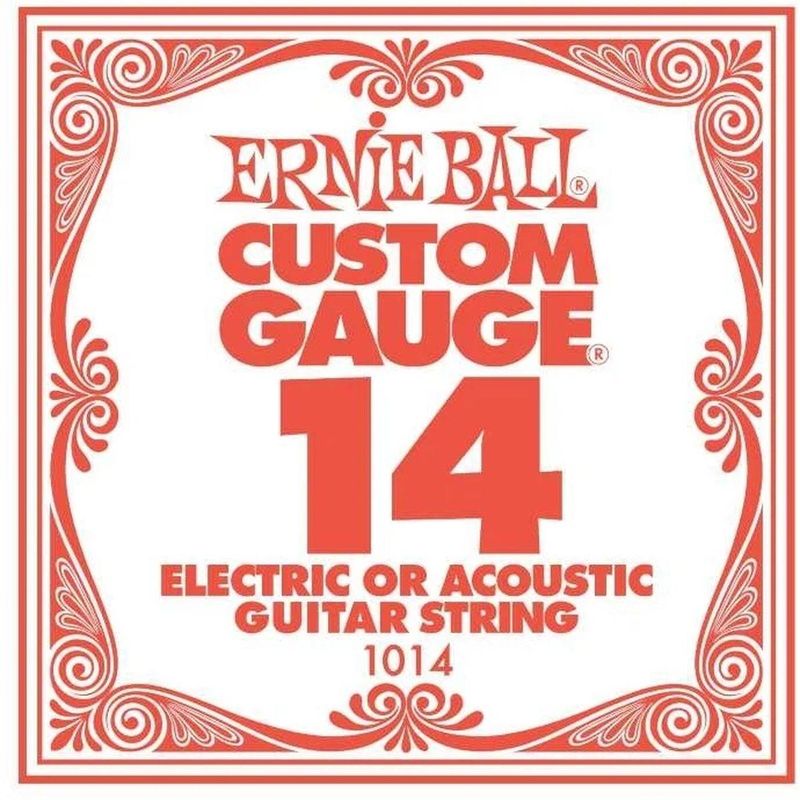 Ernie Ball 1014 Enkeltstreng 14 for elgitar og akustisk gitar