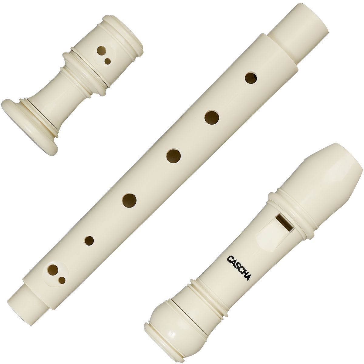 Cascha EH-3908 Blokkfløyte av plast, tyske grep