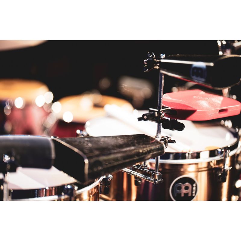 Meinl MPE4R Percussion Block, Low Pitch, Rød