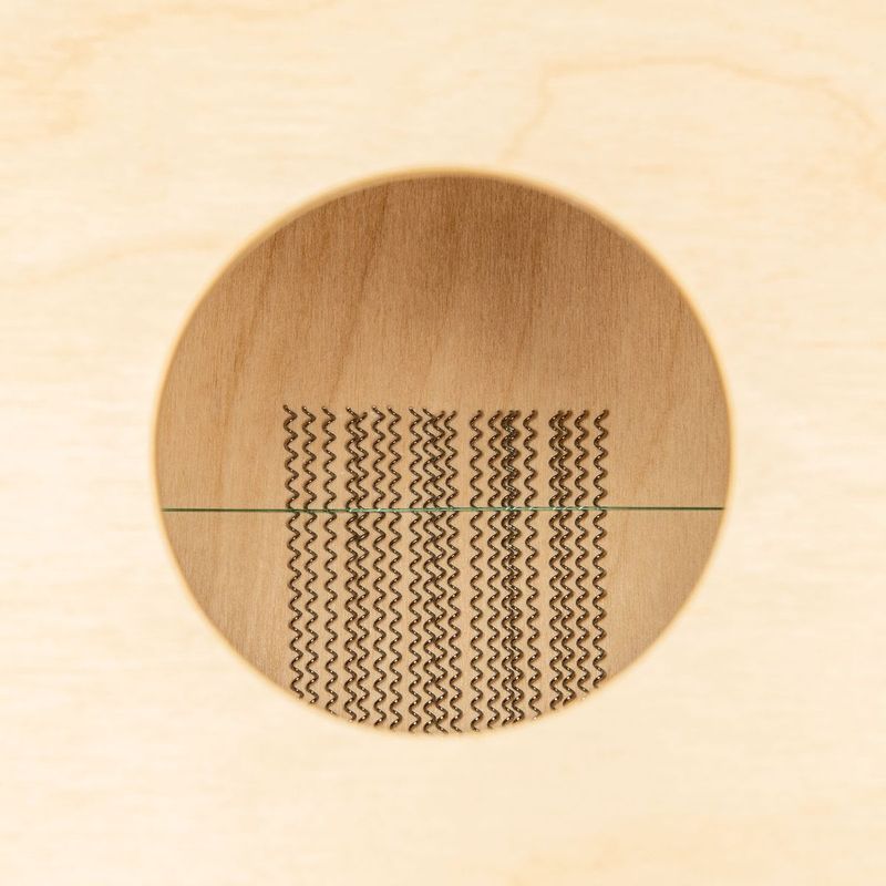 Meinl Percussion MC1B Mini Cajon, Baltic Birch front