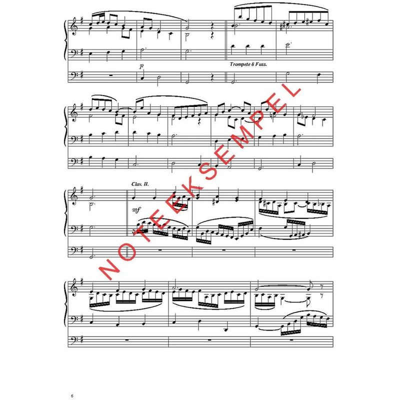 Festmusikk for orgel, hefte 6