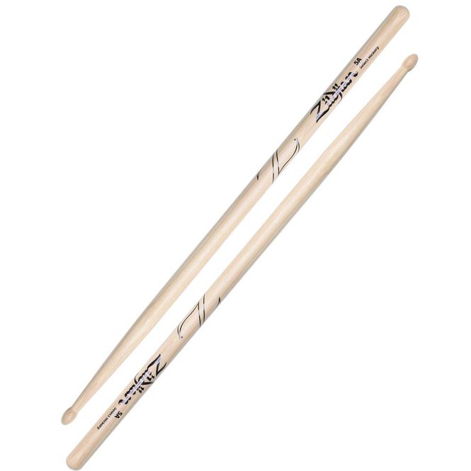 Hovedbilde Zildjian Trommestikker Z5A 5A Hickory Wood Tip