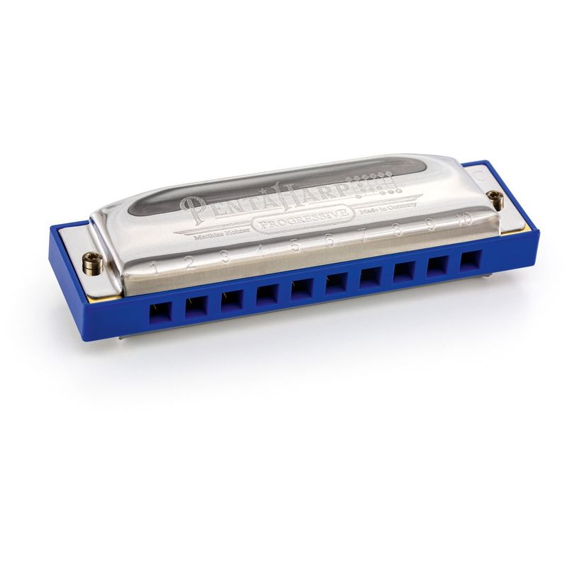 Hohner Pentaharp D-moll Munnspill med bluesskala