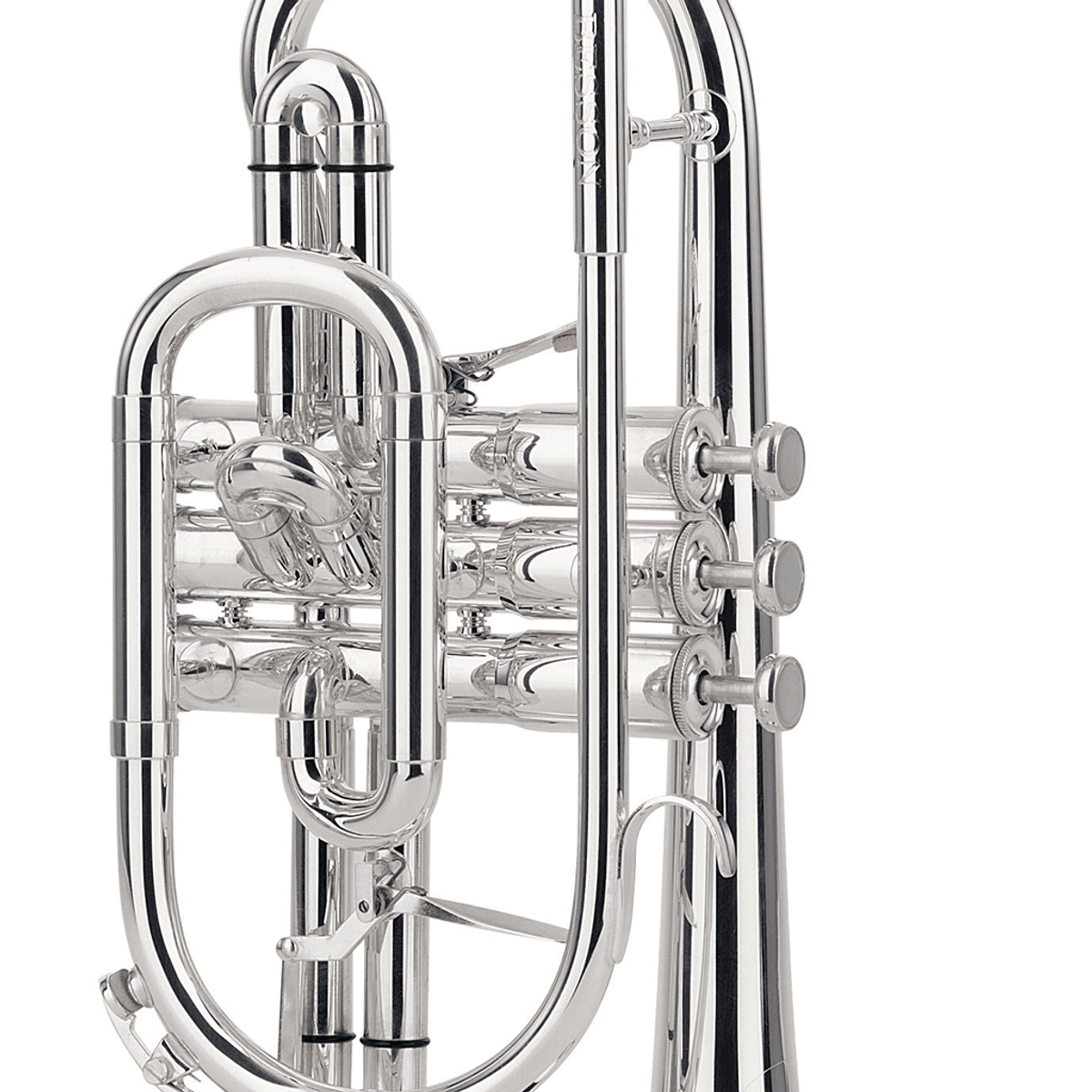 Besson BE928GT-2-0 Sovereign Bb-kornett m/trigger, forsølvet