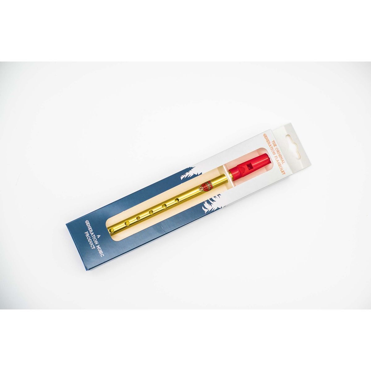 Generation Flageolet Blikkfløyte G-dur, messing