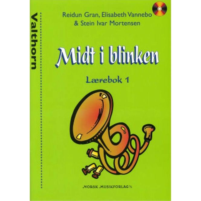 Hovedbilde Midt i blinken Lærebok 1 Valthorn