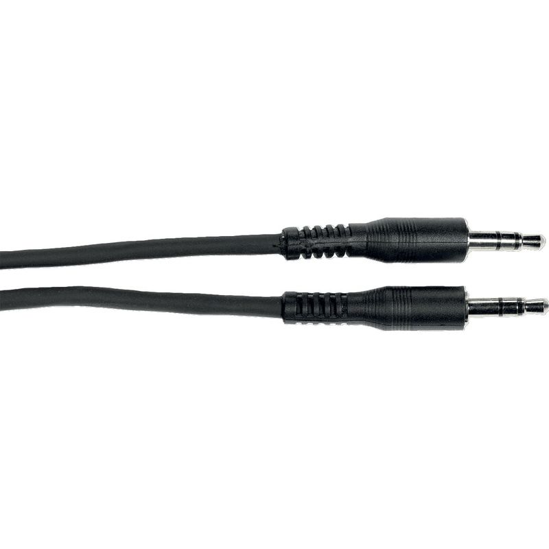 Yellow Cable K17-1 - Minijack stereo-kabel, 1m