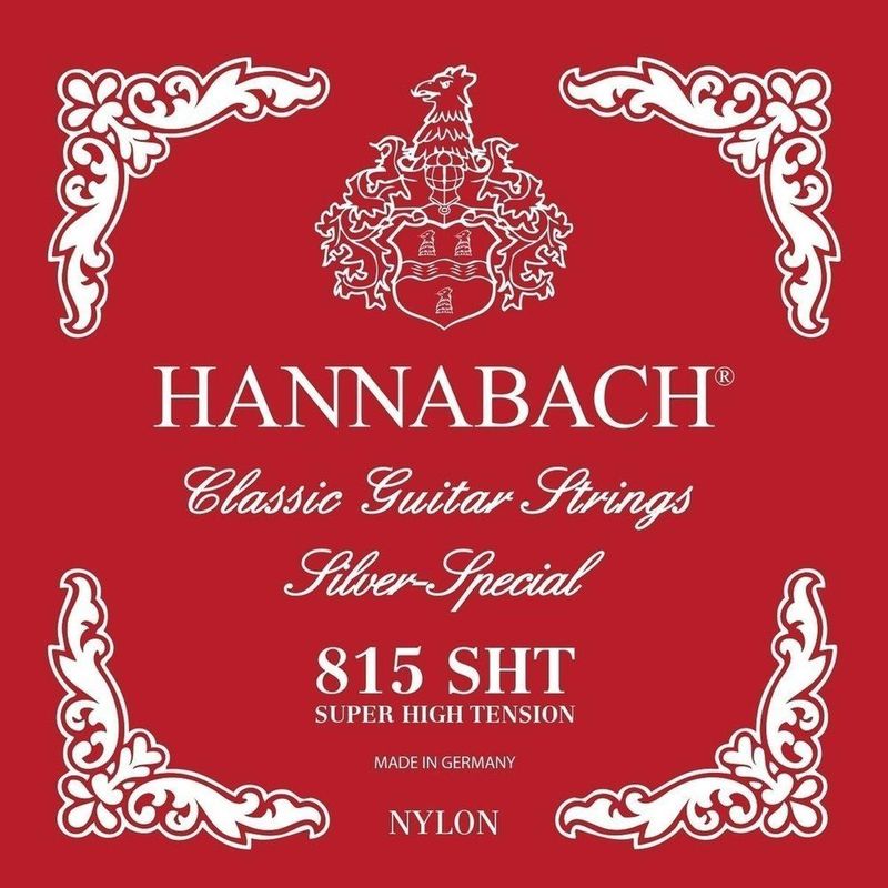 Hannabach 815 SHT Strengesett klassisk gitar, Super High Tension