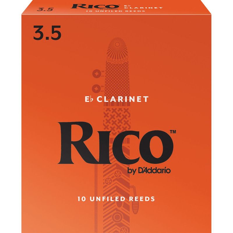 Rico RBA1035 fliser for Eb-Klarinett 3.5, 10 stk