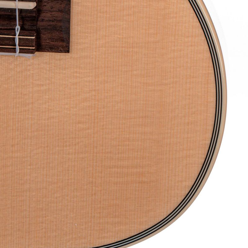 Morgan UK C 650 SN TL Concert-ukulele Thinline, natur/lys flammelønn