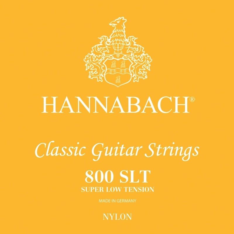 Hannabach 800 SLT Strengesett klassisk gitar, Super Low Tension