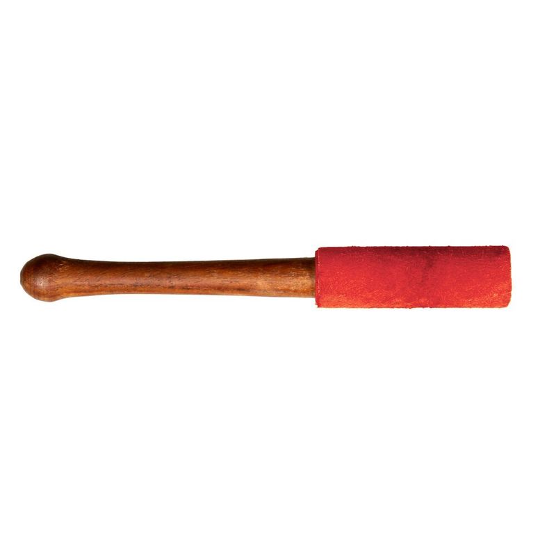 Kølle til syngeboller 15x2 cm Lær Rød, SCH-KS-1R