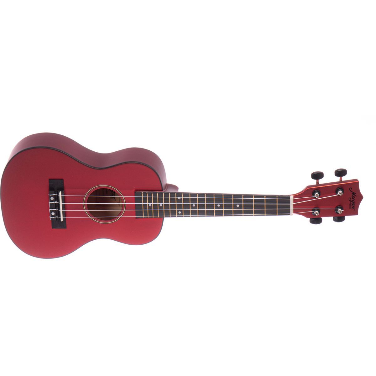 Morgan UK C 100 MRD Concert-ukulele, Metallic Red