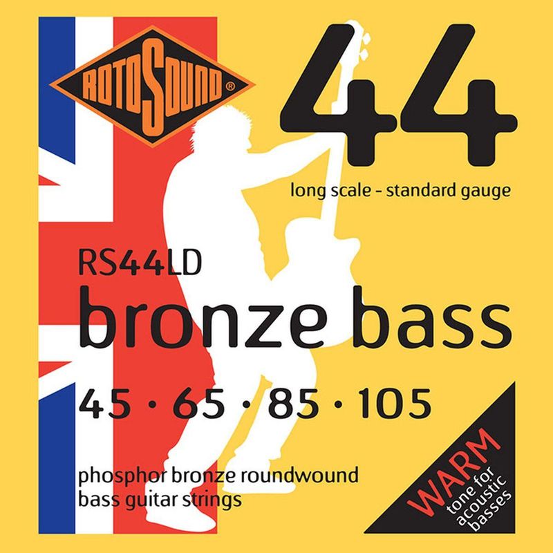 Rotosound Bronze Bass 44 RS44LD akustiske basstrenger 045-105