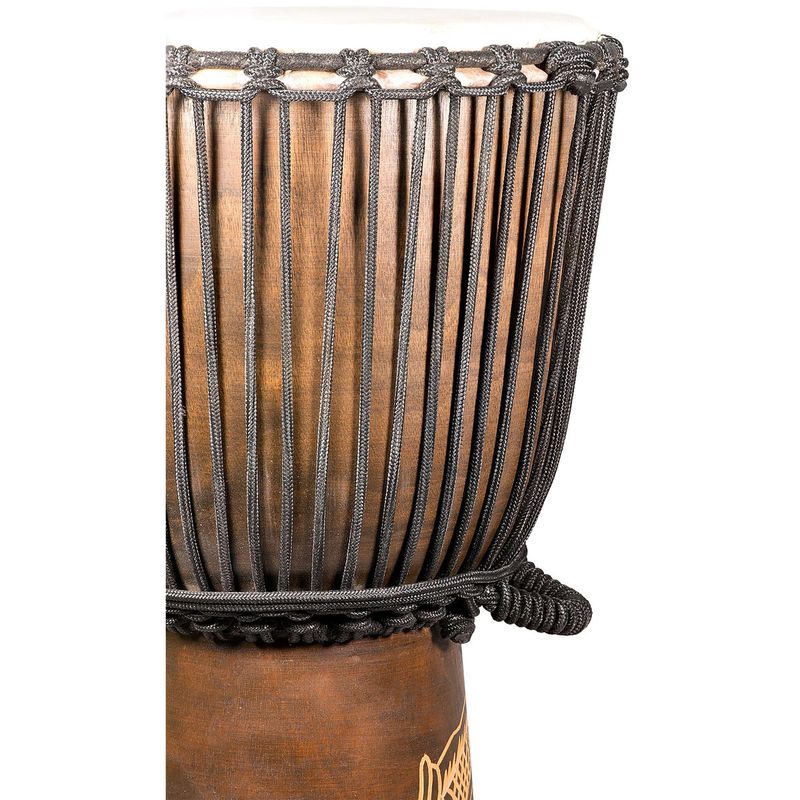 Djembe av mahogni 60 cm, Drage