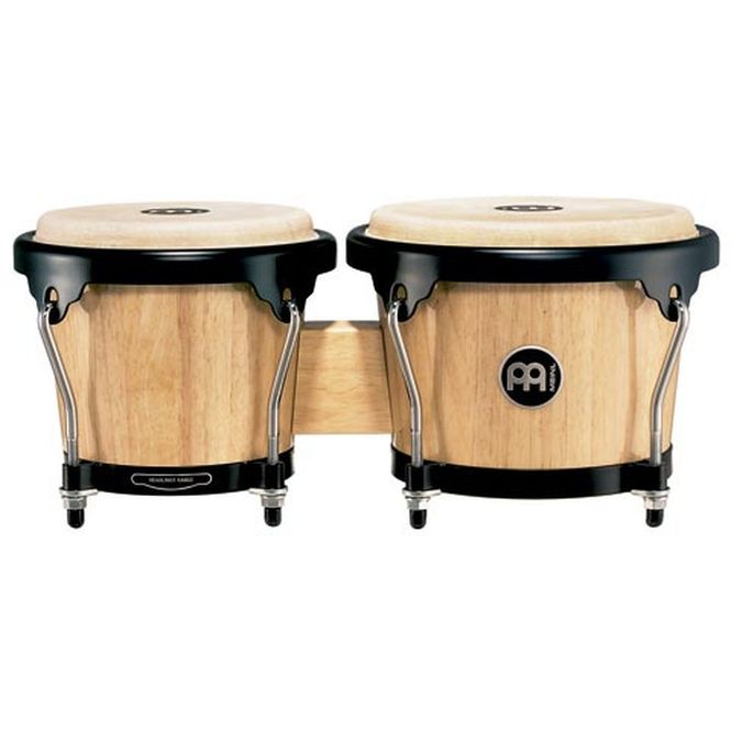 Hovedbilde Meinl HB100NT Headliner Series Bongos, High Gloss Natur